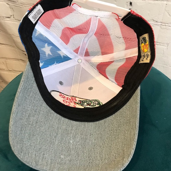 Bass Pro Shops Stars and Stripes Mesh Back Cap - Picture 3 of 7